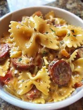 One-Pot Smoked Sausage Pasta