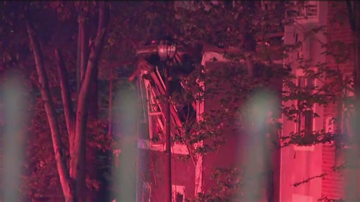 Apartments explode near Mercedes-Benz Stadium