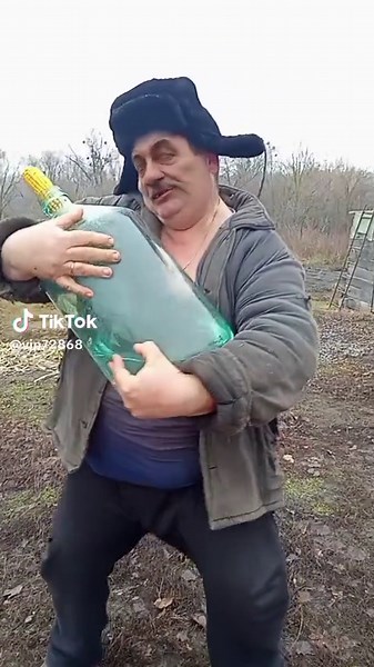 Exploring Nature with Дед Мазай and a Mysterious Green Bottle