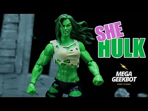 Marvel Legends She Hulk Comic Ver. 2021 Action Figure Unboxing