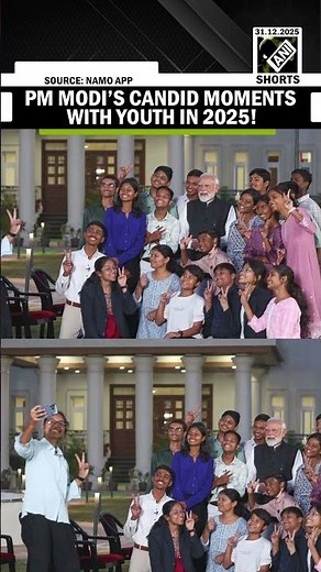 Look back at 2025: PM Modi shared hearty moments with kids and students