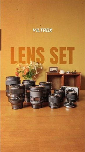 From Beginner to Pro—Meet Every Viltrox Lens Series ✨ #viltrox #photography #sony #nikon #camera