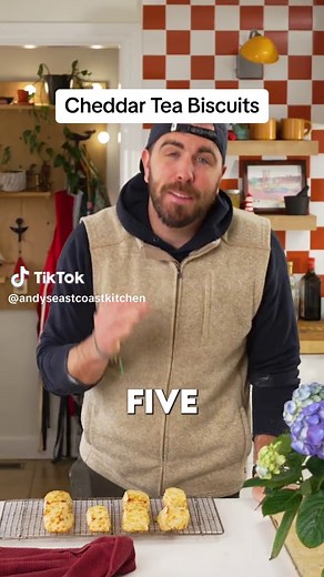 There is something so satisfying about a warm tea biscuit. It really is a simple recipe, but isn’t that some of the best-tasting foods? These biscuits are the perfect vessel for a breakfast sandwich or just by themselves with some butter. This is also the perfect recipe to try if you are new to baking. Made from just a handful of ingredients, it’s so easy that anyone can make them! #foryou #teabiscuits #teatime #biscuits #cookies #tea #food #biscuit #foodphotography #foodie #tealover #bakery #te