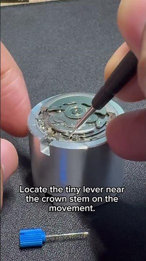 How to remove NH34,NH35 & NH36 crown stem.
