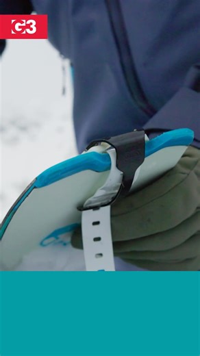 The ideal all-purpose, go-anywhere climbing skin built for cold and dry conditions. A mix of mohair for optimal glide and nylon for added durability. #skinning #skitouring | G3 Genuine Guide Gear