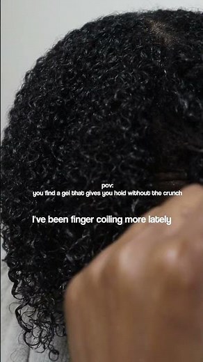 POV: You Finally Found a Gel That Gives HOLD Without the Crunch #curlconfidence #curlyhairroutine