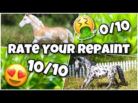 RATING SCHLEICH CUSTOMS AND REPAINTS!