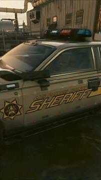Sheriff's cruiser | Mods for cyberpunk 2077 | Police