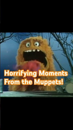 Behemoth: The Giant Muppet Who Eats Everything. #muppets #horror #jimhenson #horrorcartoon #90skids