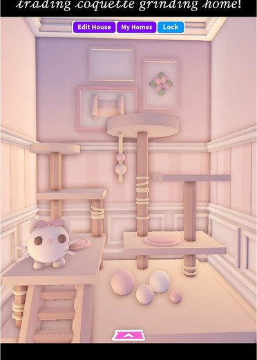 Coquette Home Design in Roblox Adopt Me