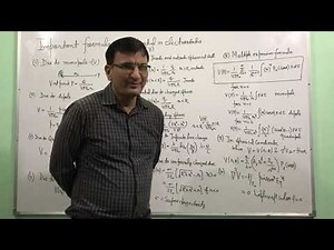 Important formulas of potential in electrostatics Video Lecture | Basic Physics for IIT JAM