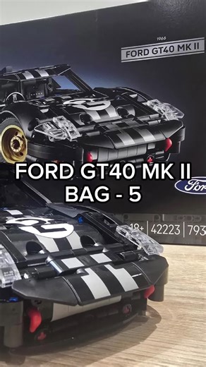 Restoring the Ford GT40 MK II with LEGO Technic