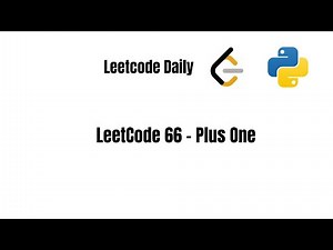 Leetcode Daily : 66. Plus One