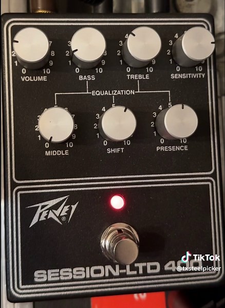 Testing the Peavey Session-LTD 400 Preamp Pedal