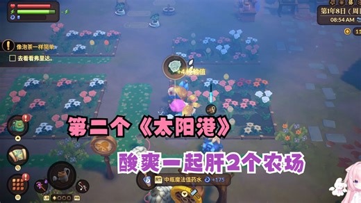 第二个《太阳港》啊~~~两个农场一起肝起来真酸爽啊~《Fae Farm》正式版全流程游戏实况P8：第四次约会..