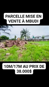 PARCELLE MISE EN VENTE À VOTRE DISPOSITION- 🌀LOCALISATION: MBUDI 6 PORTES , DIRECTION SAFRICAS SUR MACADAM 🌀DIMENSIONS: 10M/17M 🌀PRIX DE VENTE : 38.000$ À DISCUTER -Service client 1☎️: 243 901484871 -Service client 2☎️: 243 824575418 -Whatsapp📲 : 905391023859 🖥️Notre Adresse : Avenue TSHAD N⁰5bis, GOMBE sur boulevard du 30 juin. 👋🏽Lien pour Télécharger l'application Home Service Immo : https://play.google.com/store/apps/details?id=com.viewcomm.hsimmo ANNONCE DE L'APPLICATION HOMESERVICE.I