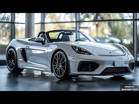 A New 2025 Porsche Boxster Unveiled - The Practicality Of A Convertible Sports Car !