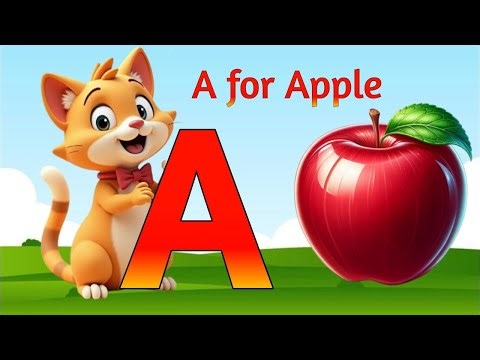 Phonics Song 2 with TWO Words in 3D - A For Airplane - ABC Alphabet Songs with Sounds for Children