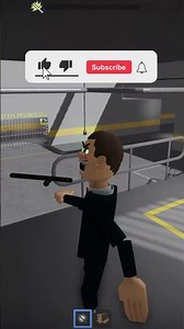 You can't run from Smile Man in Barry Prison Run! #roblox