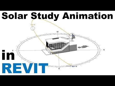 Sun Settings and Solar Study Animation in Revit Tutorial