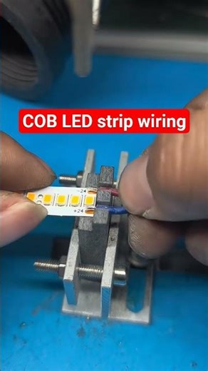 COB LED strip wiring #COBStripWiring #LEDPanelWiring #SwitchWiring