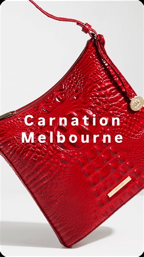 Meet Carnation Melbourne ❤️ a vibrant red that delivers the perfect pop of color — bold, refined, and undeniably timeless. For every Carnation Melbourne style sold from February 1, 2026 to February 28, 2026, we’re donating 10% of the purchase price to the American Heart Association’s Life Is Why™ Campaign. So you can indulge in something beautiful while supporting a cause that truly matters ✨ | Brahmin Handbags