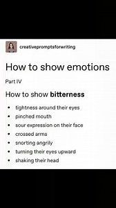 📌 Here are my final pins for writing emotions and their body languages >>> #writing #writingtips #writingcommunity | Literary Gems.