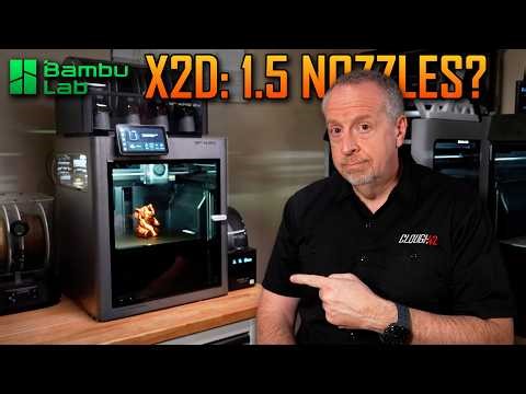 X2D Deep Dive: Dual Nozzles, Bowden Extruder & Real 3D Prints