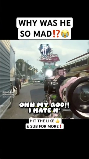 WHY WAS HE SO MAD⁉️😂 #comedy #funny #cod #callofduty #gaming #rage