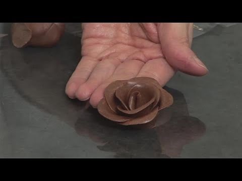 How To Make A Chocolate Rose