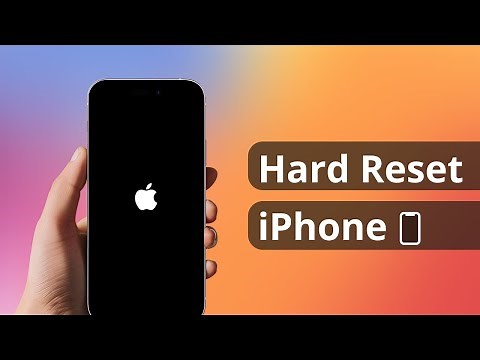 How to Hard Reset iPhone 2025 | All iPhone Models