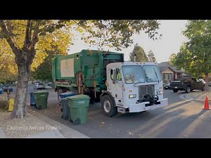 Recology Sonoma Marin: Labrie Automizer Garbage Truck with a Growl