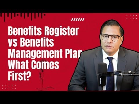 Benefits Register or Benefits Management Plan – Which comes First?