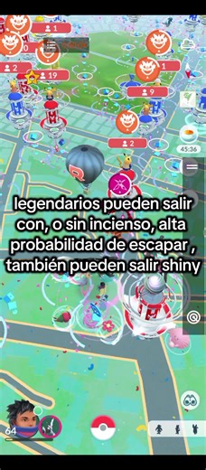 legendarios en Pokémon go los legendarios pueden salir con incienso,alta probabilidad de escapar e incluso pueden salir shiny,las aves de galar pueden salir salvajes sin incienso.. #pokemontiktok #flypokemongo #pokemon #pokemongo #fyp