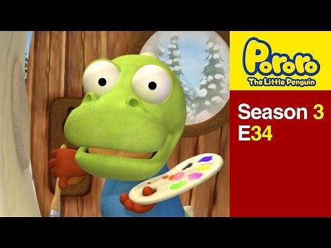 [Season 3] E34 Scribble Fun | Kids Animation | Pororo the Little Penguin