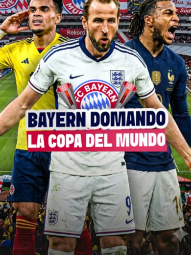 Bayern tiene todos los MVP del mundial #bayern #kane #luisdiaz #olise #mundial #worldcup #tiktokrecompensas #tiktokdeportes #futbol