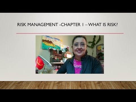 Part 1 Chapter 1: What is Risk?