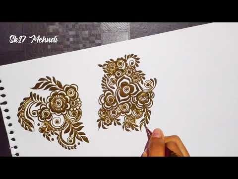 Simple Mehendi Designs latest 2025 | Mehndi designs front Hand and Back Hand 