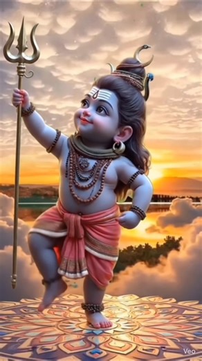 Shankar Ji dancing and praying shree ram #viral