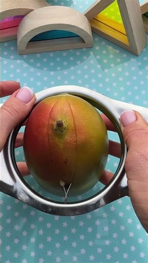 Amazing 🤩 the best slicer for mango 🥭