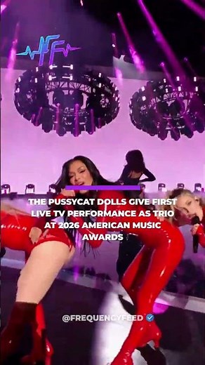The Pussycat Dolls gave their first live TV performance