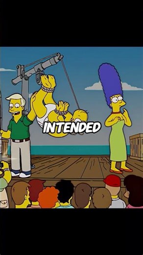 Homer lit a string of fireworks on the deck #thesimpsons #animation #cartoon