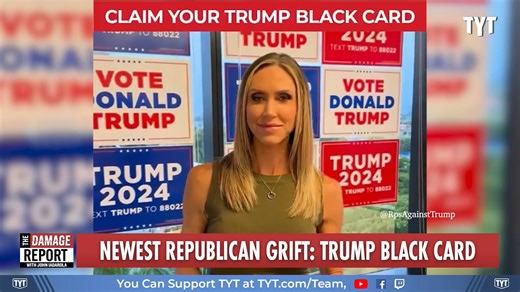 5.2K views · 200 reactions | Trump Family MOCKED As Ridiculous Black Card Scam Resurfaces | The Damage Report | Facebook