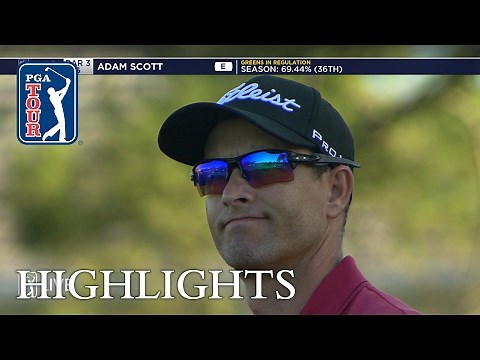 Adam Scott extended highlights | Round 1 | Wells Fargo