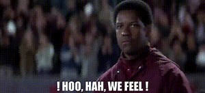 ! Hoo, hah, we feel !