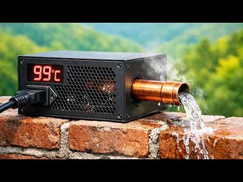 DIY Powerful Ultra Hot Water ATX Computer , No IC , Simple DIY