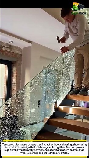 Shattered Glass Strength Test Defies Breaking Point
