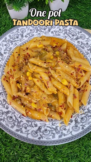 One pot lazy tandoori pasta recipe #shortsfeed