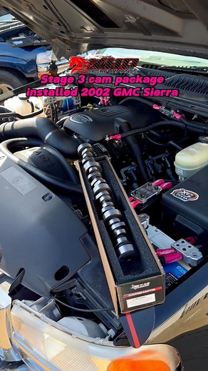 104K views · 2.7K reactions | Stage 3 cam package installed 2002 GMC Sierra•#houston #sierra #gmc #racing #performance #v8 #viral #fyp #show #black #trokiando | KHP Performance & Tuning | Facebook