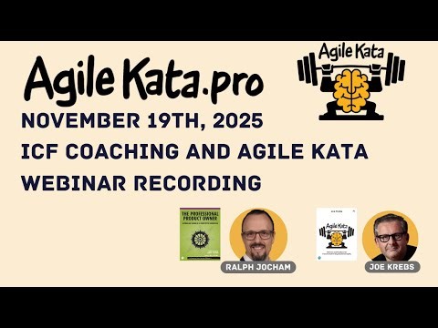Coaching Agility: Integrating the ICF Approach with Agile Kata